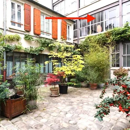 Loft D'exception Avec Verrières Proche Marais Appartement Paris